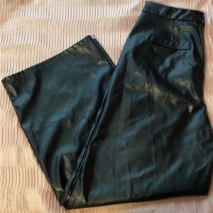 SHEIN Black Faux Leather Jacket